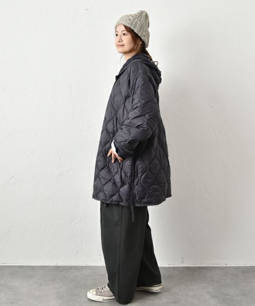 TAION｜ミリタリーWジップダウンジャケットパーカー [[TAION-M65LSZBML-1-PK]][C]