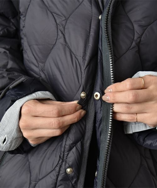 TAION｜ミリタリーWジップダウンジャケットパーカー [[TAION-M65LSZBML-1-PK]][C]