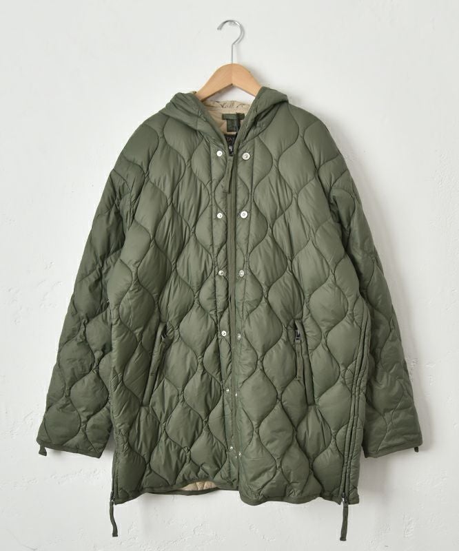  TAION｜ミリタリーWジップダウンジャケットパーカー [[TAION-M65LSZBML-1-PK]][C]