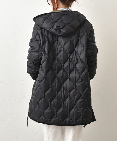 TAION｜ミリタリーWジップダウンジャケットパーカー [[TAION-M65LSZBML-1-PK]][C]