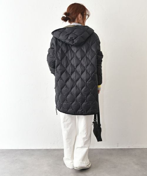 TAION｜ミリタリーWジップダウンジャケットパーカー [[TAION-M65LSZBML-1-PK]][C]