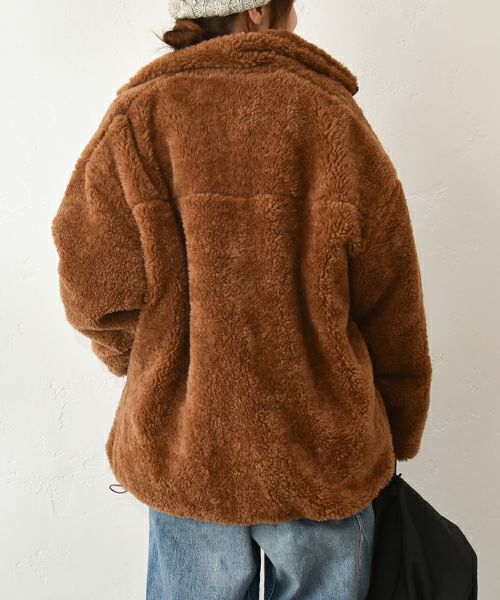 IN THE MARKET｜ボアブルゾン [[HUG-1413S636]][C]