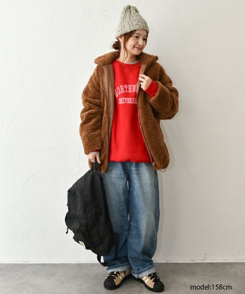 IN THE MARKET｜ボアブルゾン [[HUG-1413S636]][C]