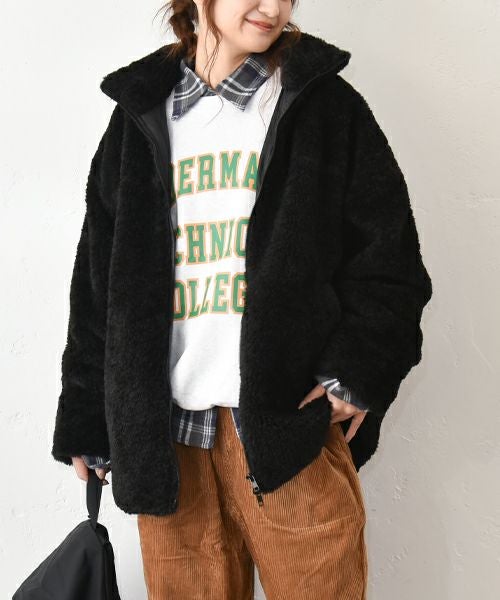 IN THE MARKET｜ボアブルゾン [[HUG-1413S636]][C]