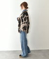 HUMS｜レオパード柄ニット [[RNK-25112]][C]