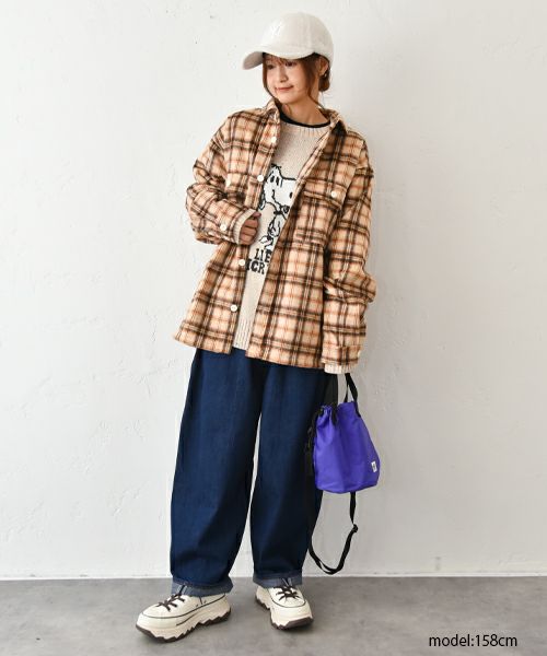 ジムマスター｜ベビーチェック柄ネルシャツ [[G433756]][C]