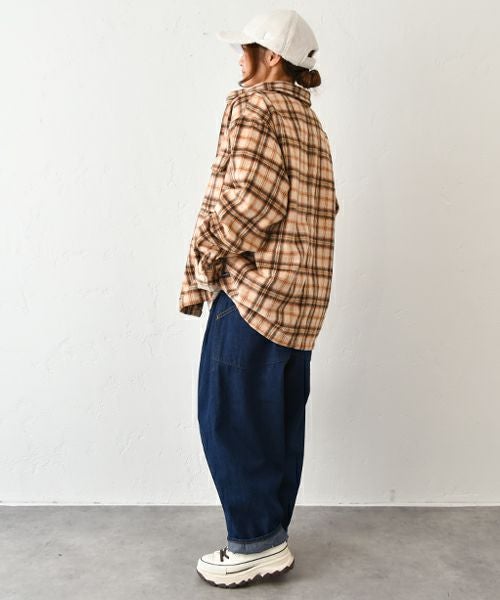 ジムマスター｜ベビーチェック柄ネルシャツ [[G433756]][C]