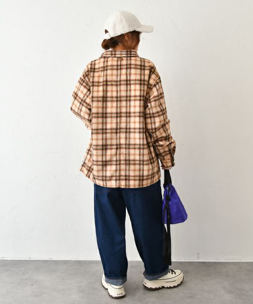 ジムマスター｜ベビーチェック柄ネルシャツ [[G433756]][C]