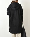 hagumu｜圧縮ウールフーディコート [[ha-JK-26]][C]