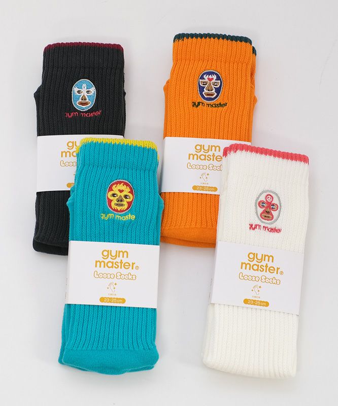 ジムマスター｜覆面レスラー刺繍 ルーズソックス [[G666753]][C]