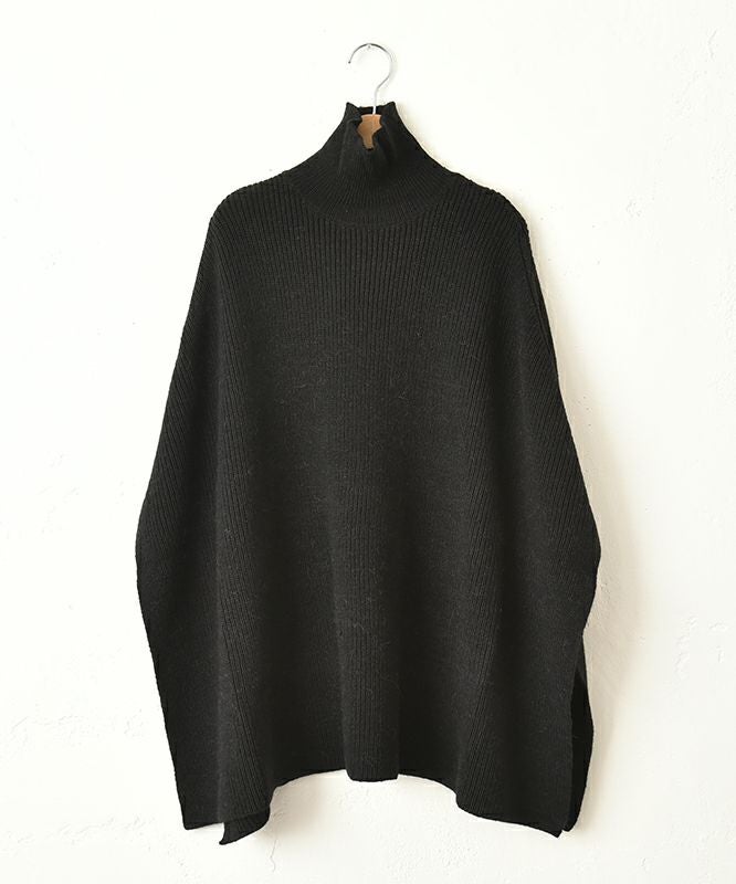  08Mab｜ロールネックポンチョ [[CF-825RT156]][C]
