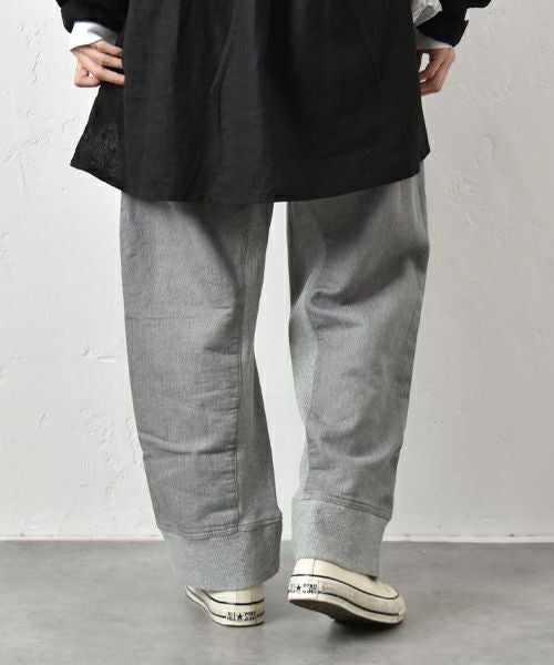 VENT BLANC｜Jog denim combination easy pants [[VBP253433]][C]
