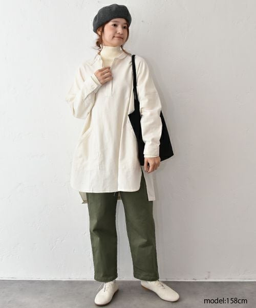 SETTEN｜ネル起毛チュニック [[SET-1092]][C]