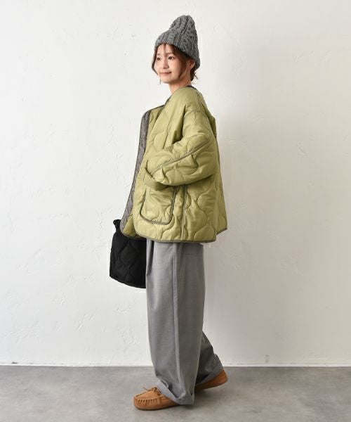 her.｜タックワイドパンツ [[CE3PT250804B]][C]