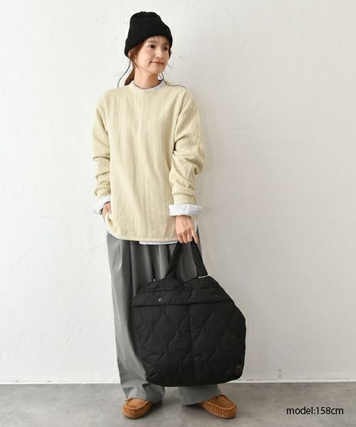 her.｜タックワイドパンツ [[CE3PT250804B]][C]