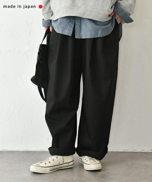 her.｜タックワイドパンツ [[CE3PT250804B]][C]