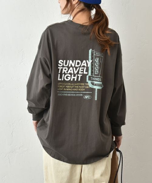 IN THE MARKET｜BIGシルエットプリントカットソー[[30015352]][C]