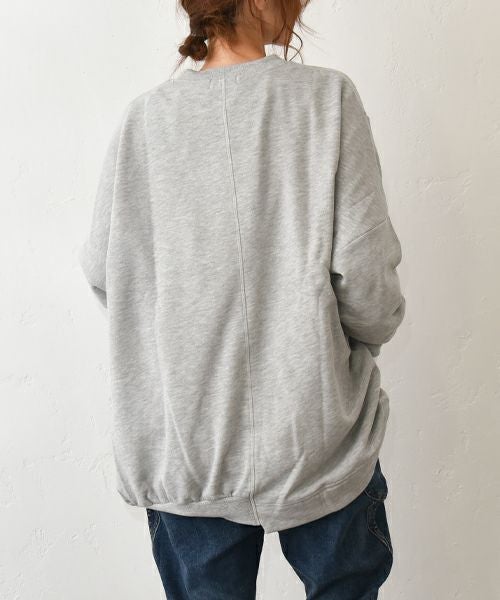 IN THE MARKET｜TC裏毛リメイク風チュニック [[1011352]][C]