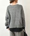  ichi｜ケーブルニットプルオーバー [[250756]][C]