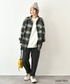 Gives a sense of fullment｜チェック柄ネルシャツ [[654307]][C]