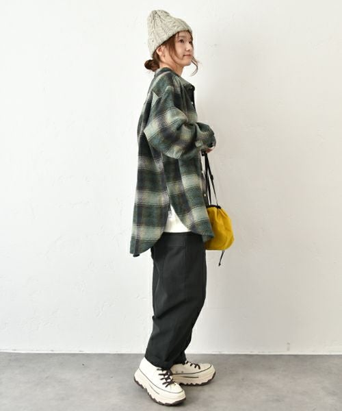 Gives a sense of fullment｜チェック柄ネルシャツ [[654307]][C]