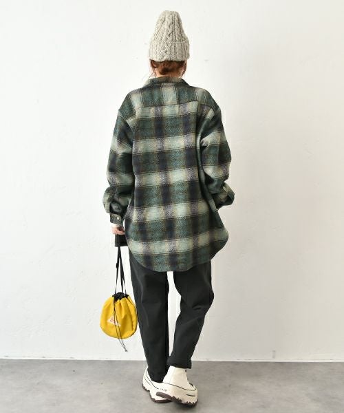 Gives a sense of fullment｜チェック柄ネルシャツ [[654307]][C]