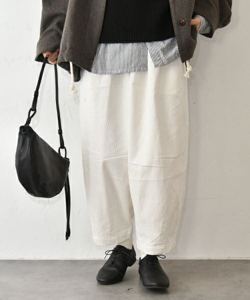 hagumu｜コーデュロイエッグパンツ [[13267081]][C]