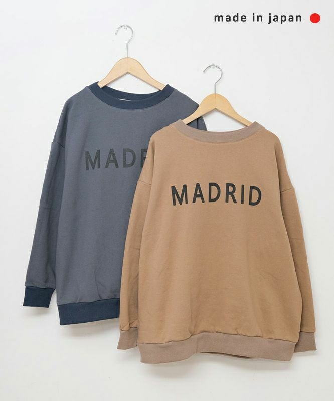 NARU｜裏起毛ロゴプリントカットソー [[669010]][C]