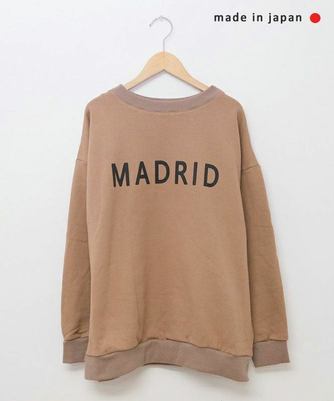 NARU｜裏起毛ロゴプリントカットソー [[669010]][C]