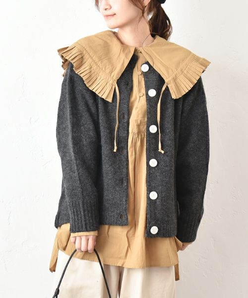 hagumu｜バックタックドロストカーディガン [[ha-CD-30]][C]