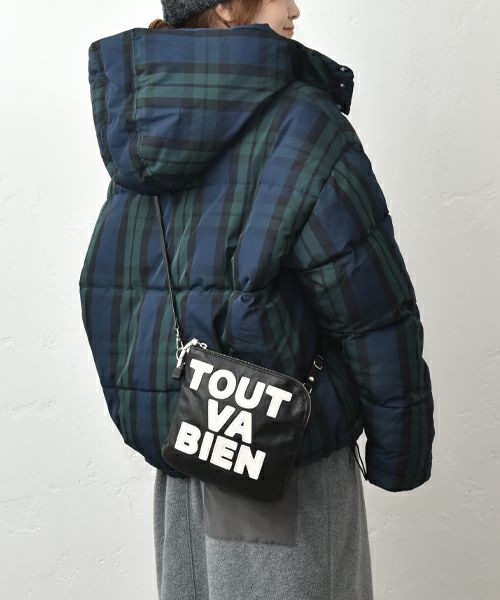 Ampersand｜LOGO leather pouch [[ER25-M83A]][C]