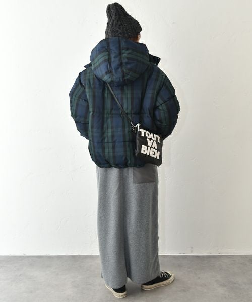 Ampersand｜LOGO leather pouch [[ER25-M83A]][C]