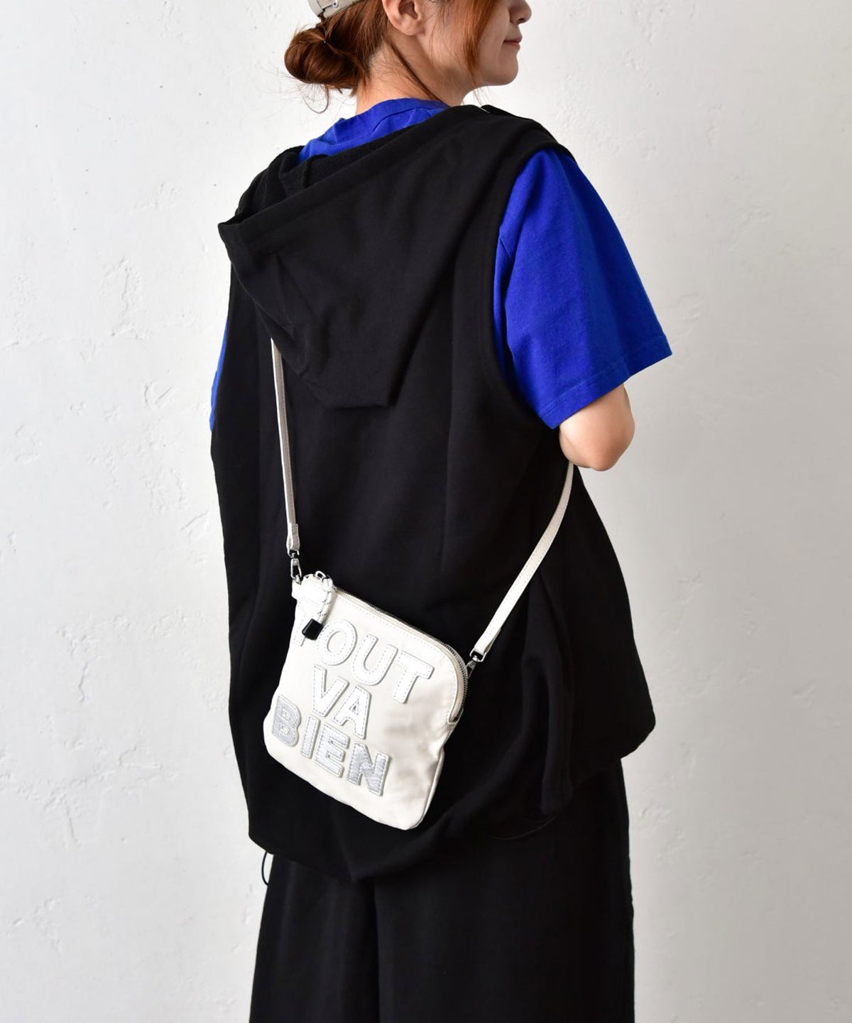 Ampersand｜LOGO leather pouch [[ER25-M83A]][C]