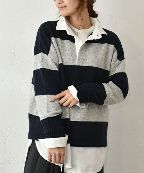 Our.｜ラガーマンニットプルオーバー [[Ou-PO-10]][C]