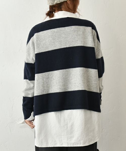 Our.｜ラガーマンニットプルオーバー [[Ou-PO-10]][C]