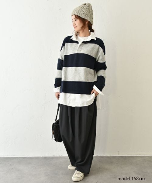 Our.｜ラガーマンニットプルオーバー [[Ou-PO-10]][C]