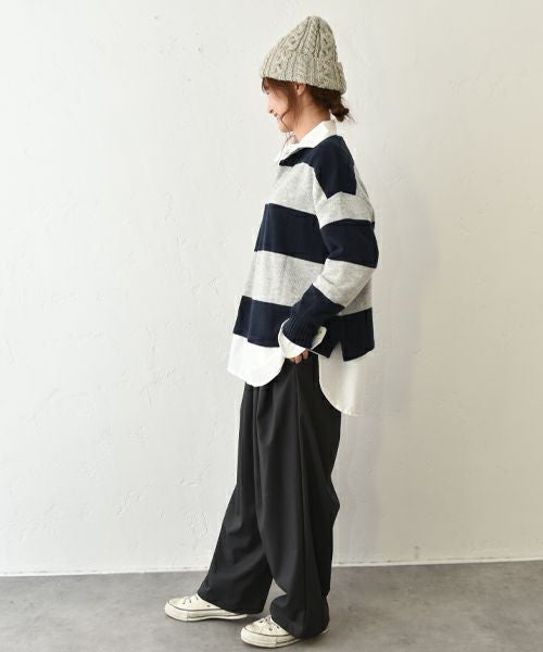 Our.｜ラガーマンニットプルオーバー [[Ou-PO-10]][C]