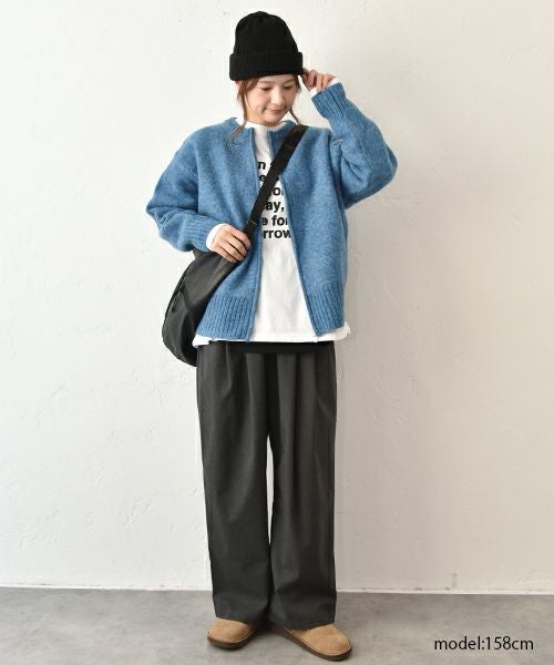 Our.｜ダブルジップ クルーネック ブルゾン[Ou-CD-06]][C]