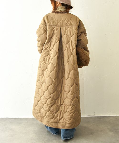 HUMS｜キルティングロングコート [[HU-JK-05]][C]