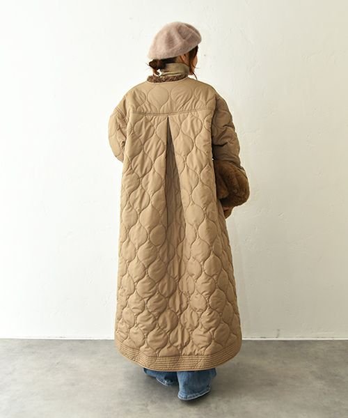 HUMS｜キルティングロングコート [[HU-JK-05]][C]