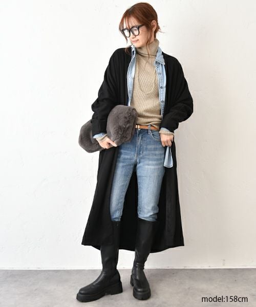 HUMS｜ロングガウンコート [[HU-JK-04]][C]