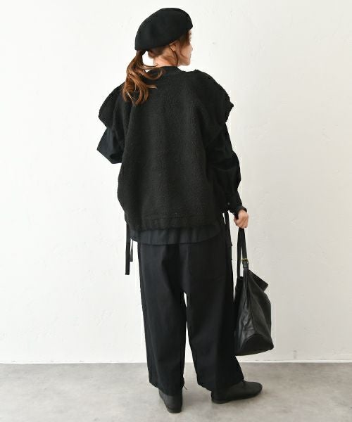 SUN VALLEY｜ムートンボアベスト [[SE8005258]][C]