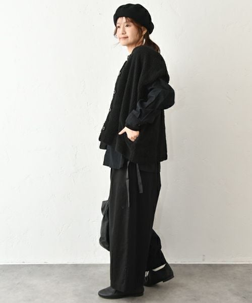 SUN VALLEY｜ムートンボアベスト [[SE8005258]][C]