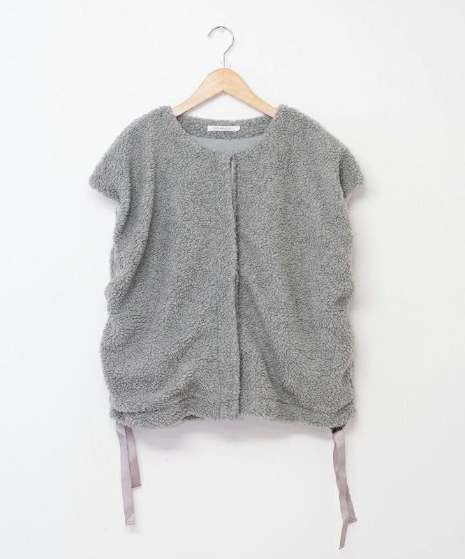 SUN VALLEY｜ムートンボアベスト [[SE8005258]][C]