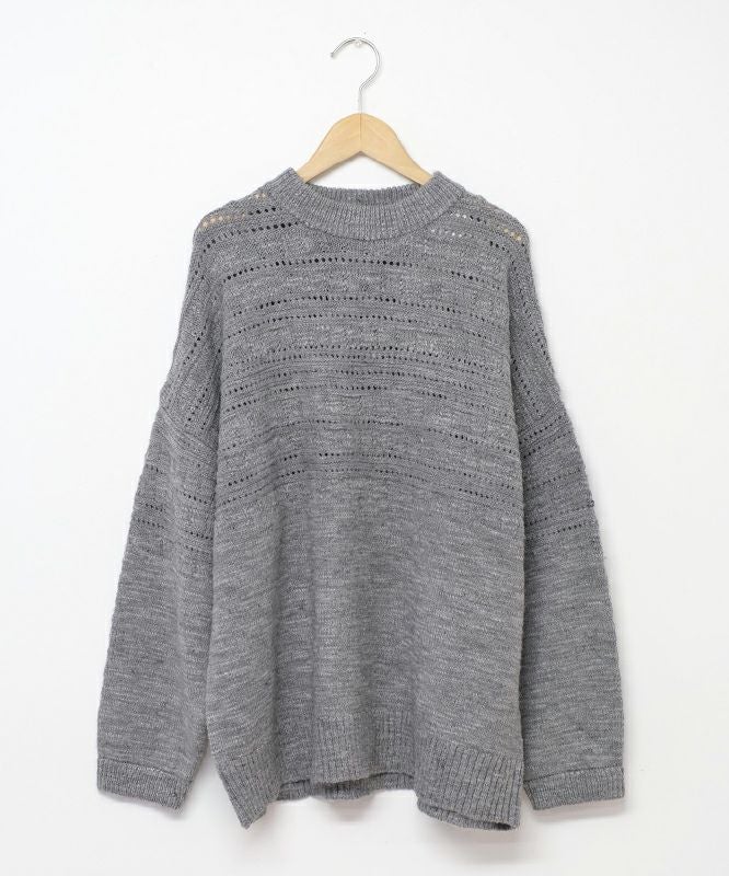  SUN VALLEY｜模様編みスラブニット [[SN8007254]][C]