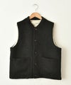 VENT BLANC｜シャギーデザインベスト(シークレ） [[VBJ253452]][C]