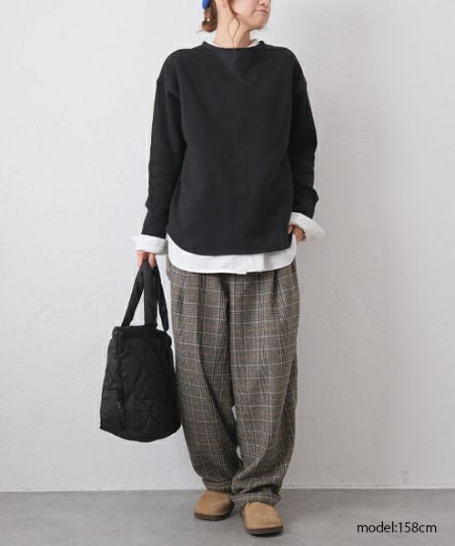 VENT BLANC｜プリティッシュタックパンツ [[VBP253459]][C]