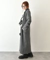 HUMS｜ジップアップロングカーディガン [[MT-0467]][C]
