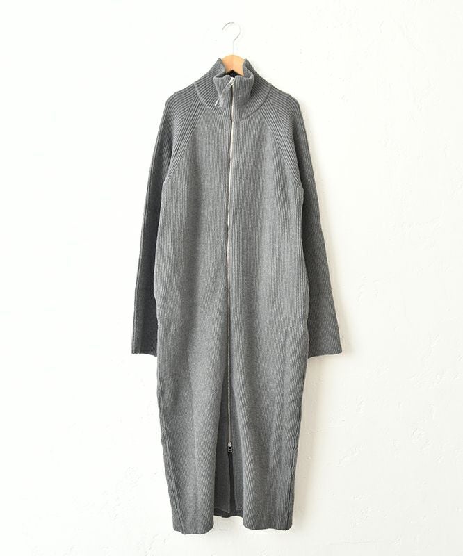  HUMS｜ジップアップロングカーディガン [[MT-0467]][C]