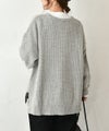 hagumu｜カラーネップリメイク風ニット [[41055352]][C]